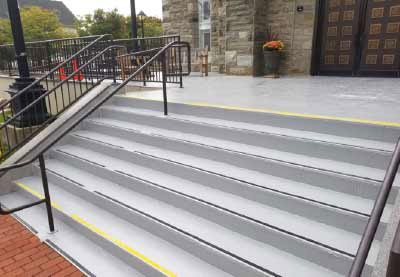 St. Patrick Church Solves Slippery Step Problem with Form-A-Tread®